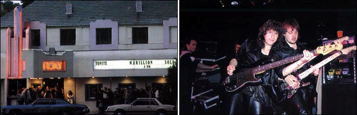 Marillion - The Roxy, Los Angeles - 15.-16.03.1986 - Photos taken from ''The Web'' - Issue No. 20
